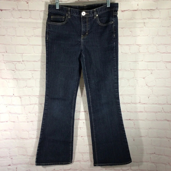 Calvin Klein Jeans Denim - Calvin Klein Flare Denim Blue Jeans - Size 8